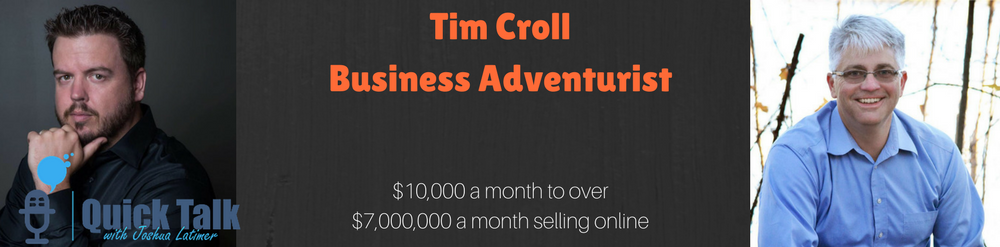 Tim Croll has that very perspective because he has been involved in so many different types of businesses.